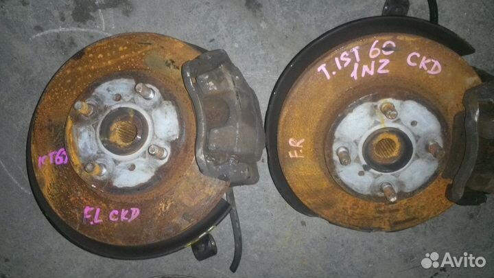 Toyota vitz ist bb Yaris Will ступица диск суппорт