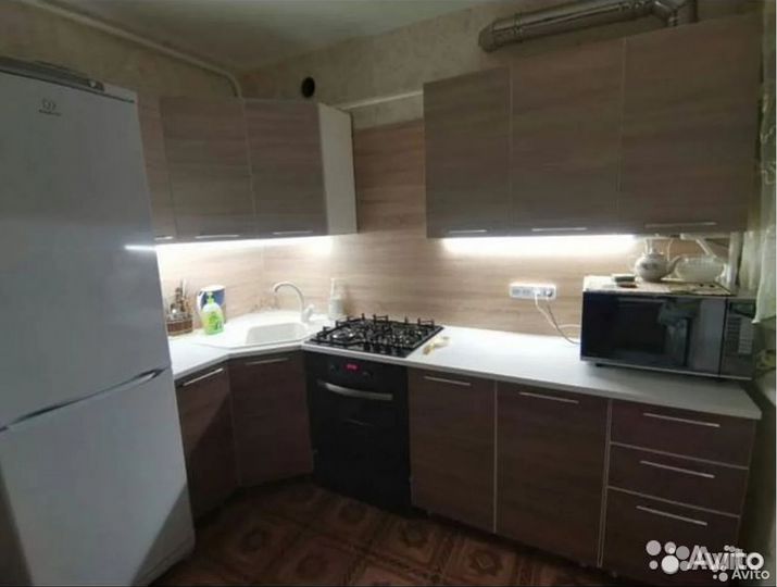 Кухня Радуга 3,2 шимо темный/светлый