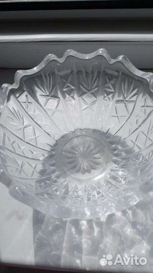 Ваза хрустальная СССР