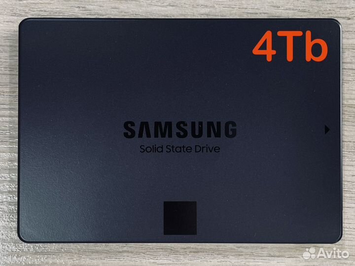 SSD samsung QVO 870 4Tb SATA на гарантии