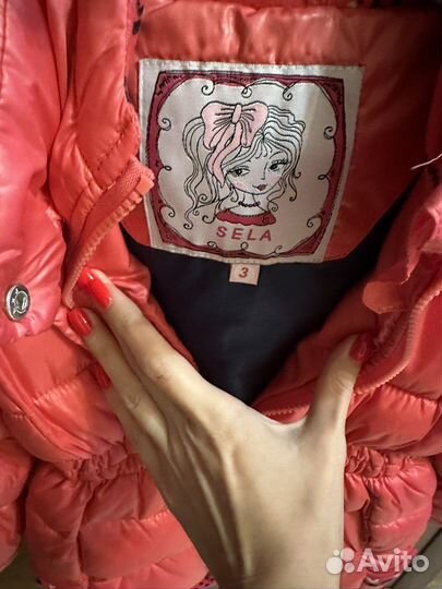 Куртка для девочки демисезонная 98 104