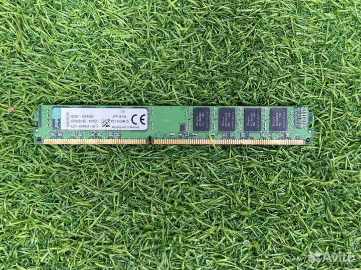 Kingston valueram 8 гб DDR3 1600 CL11 KVR16N11/8