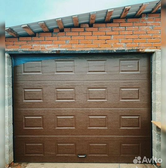 Секционные гаражные ворота - Старое Шайгово