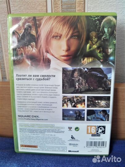 Игра Final Fantasy 13 (xiii) (xbox 360) Лицензия