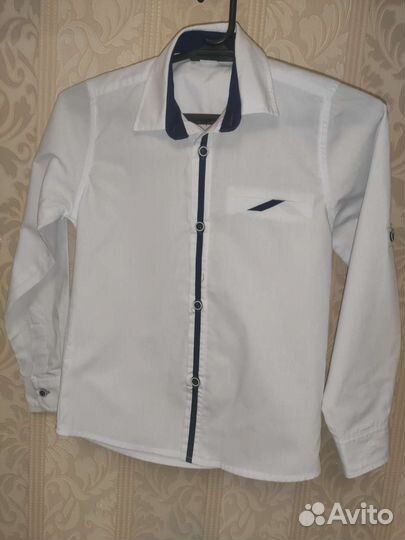 Рубашка для мальчика 128