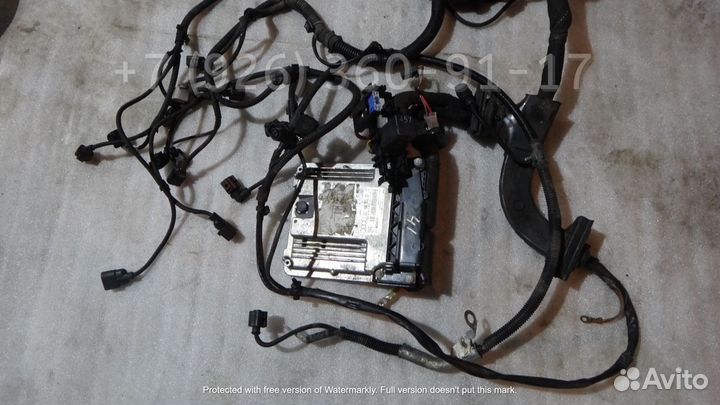 Проводка моторная Audi 2.0 TDI cagb CAG A4 A5 A6