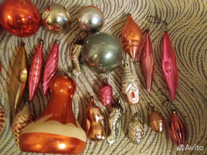 Елочные игрушки СССР