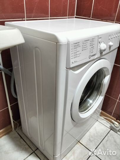 Стиральная машинка индезит, доставка установка