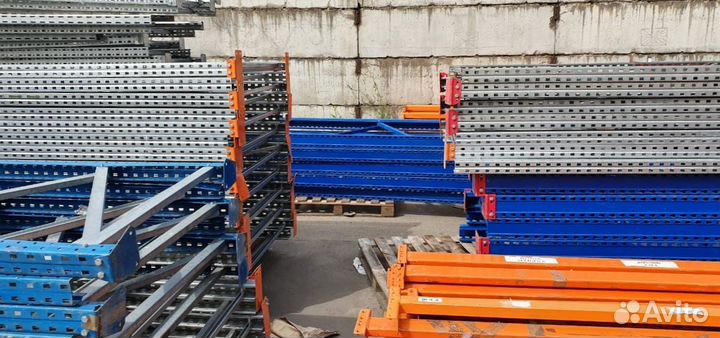 Складские фронтальные стеллажи