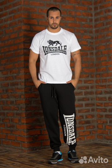 Футболка Lonsdale MTS001 цв белый