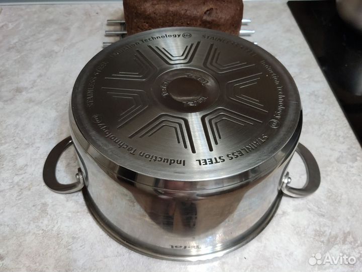 Кастрюля tefal 5.2 л