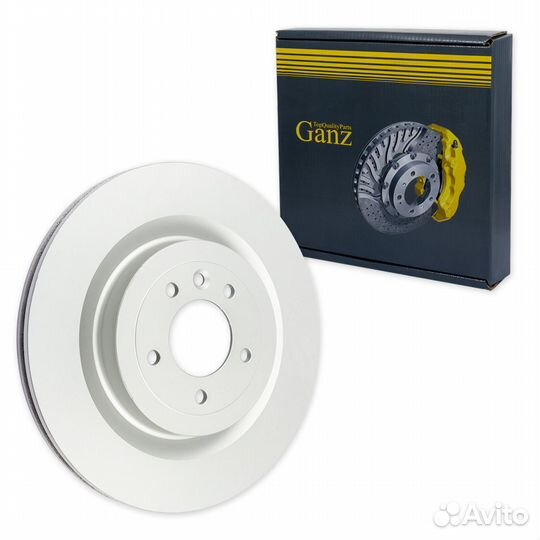 Диск тормозной задний с покрытием land rover RR IV