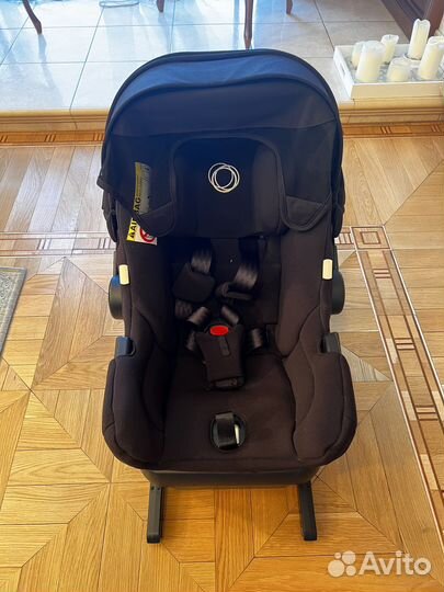 Автолюлька bugaboo turtle luna + база isofix
