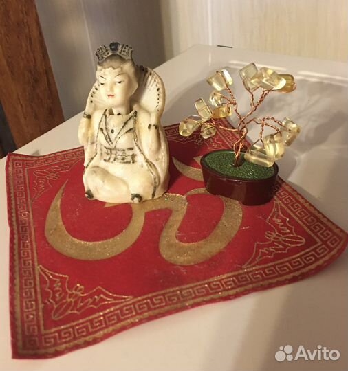 Игольница, статуэтка гейша Китайский болванчик