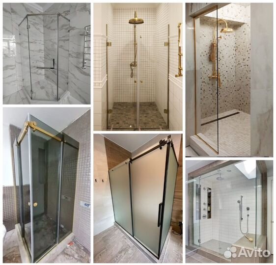 Душевая кабина из каленого 8 мм стекла