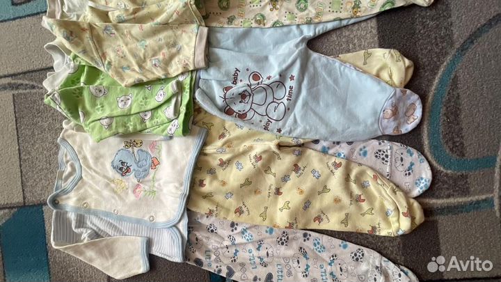 Ползунки 62 68 пакетом