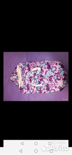 Конверт на выписку для девочки зима