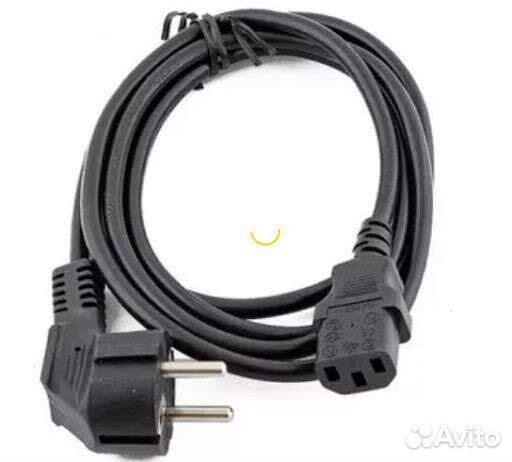 Кабель электрический для компьютера, монитора, при