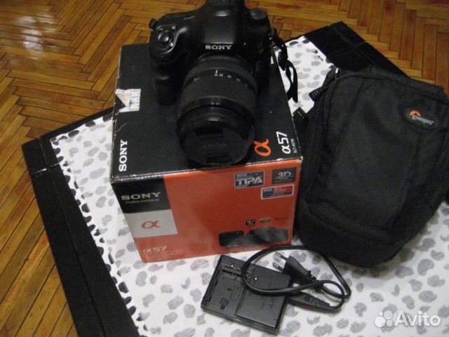 Фотоаппарат sony alpha SLT-A57M 18-135 SAM
