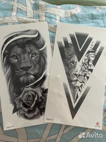 Тату временные