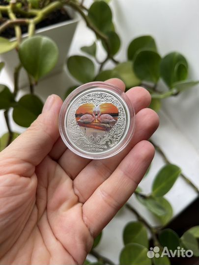 Монета коллекционная 2 доллара 2011, серебро