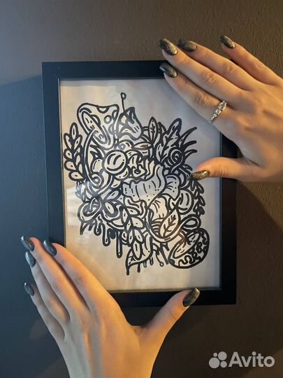 Картина авторская «расцвет»