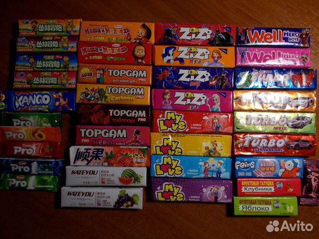 Жевательная резинка в ассортименте купить в Мурманске | Хобби и отдых ...