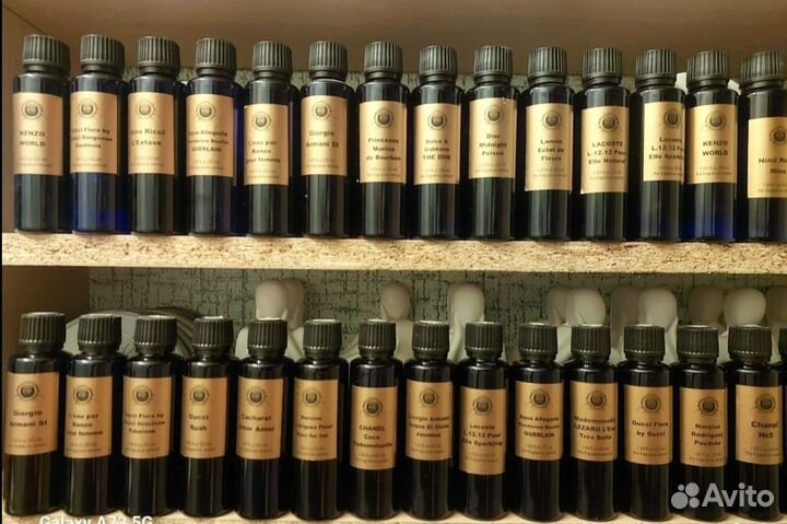 Остаток премиум-парфюма духи б/спирта Сертиф Обмен