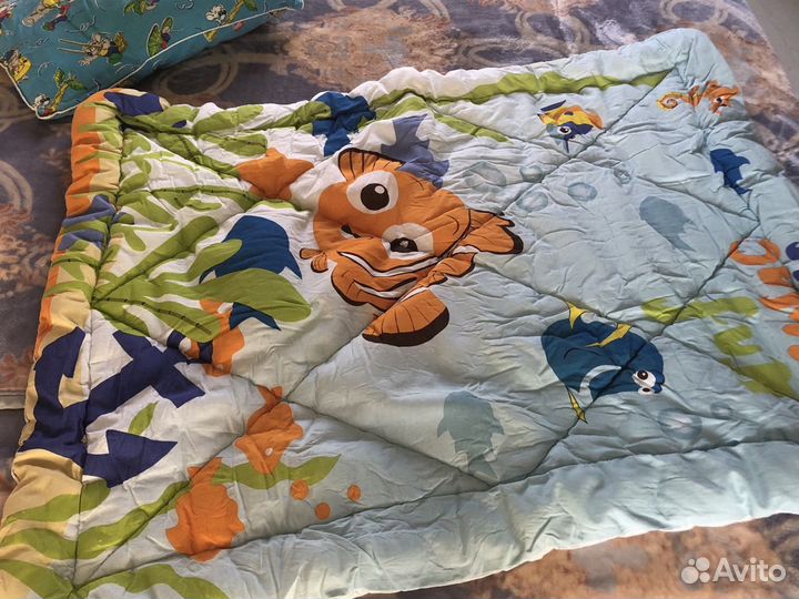 Детское одеяло с подушкой