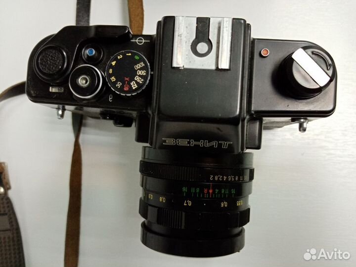 Фотоаппарат зенит - 19, объектив helios-44m, СССР