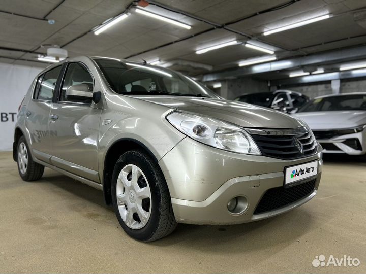 Renault Sandero 1.6 AT, 2011, 78 593 км