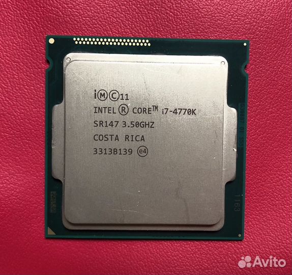 Intel Core i7-4770K LGA1150, 4 x 3500 мгц