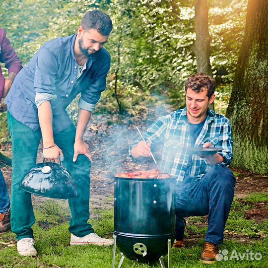 Коптильня Weber Smokey Mountain Cooker 47 черный