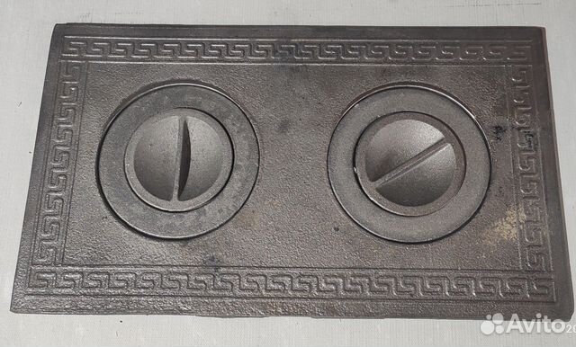 Плита чугунная на печь. Печное литье