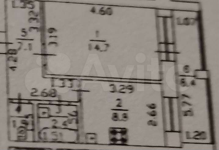1-к. квартира, 43,5 м², 6/10 эт.
