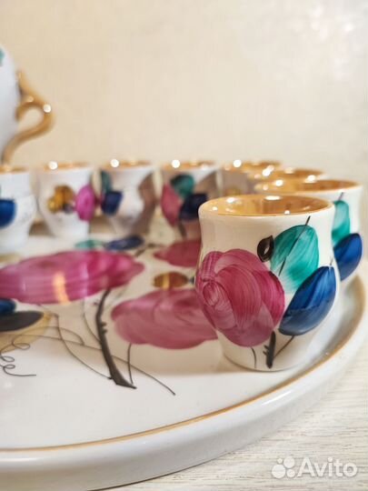 Набор Дулево - Графин, поднос, стопки