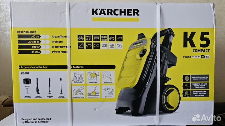 Karcher K 5 Compact.Новая.Гарантия.Чек