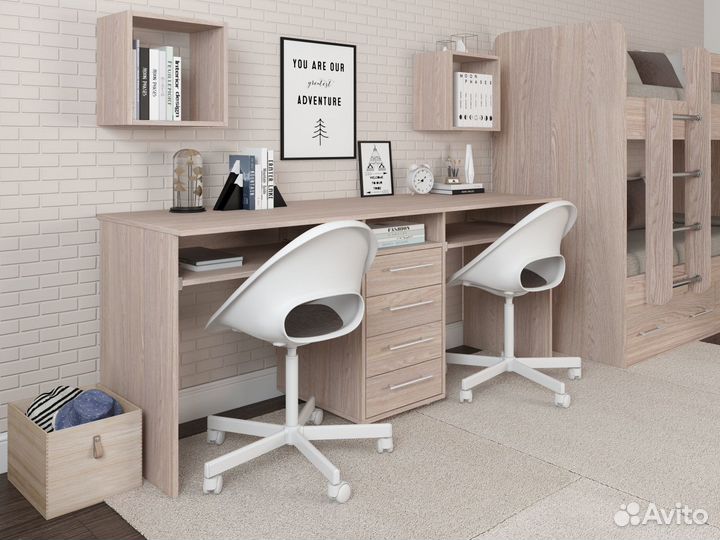 Стол письменный для двоих Лаворо