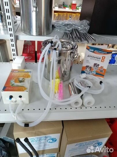 Доильный аппарат для коз