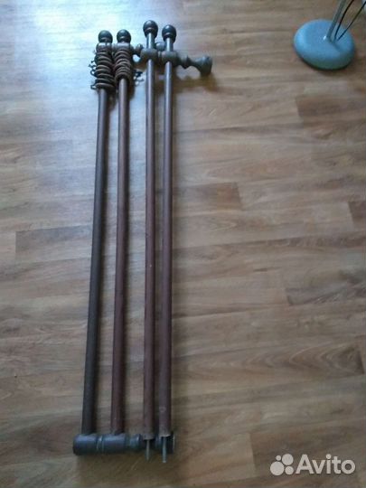 Гардины карнизы из натурального дерева