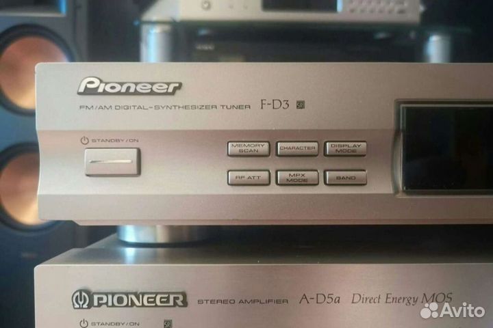 Pioneer F-D3 тюнер Hi-Fi редкий