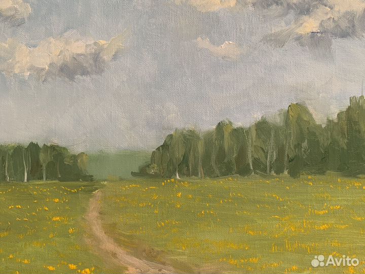 Авторская картина маслом 