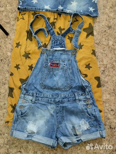 Вещи пакетом на девочку 145-160 рост