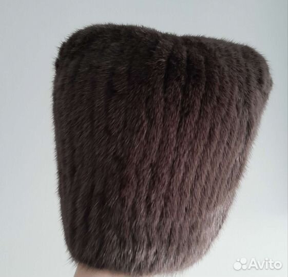 Шапка норковая женская