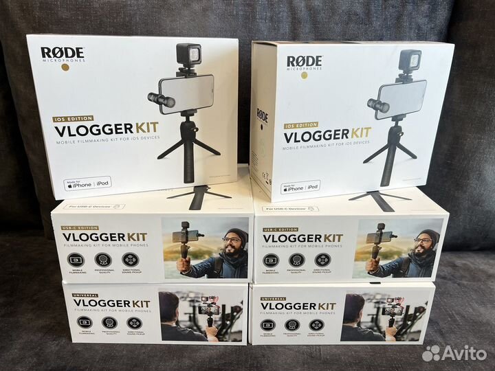 Новые Rode Vlogger Kit VideoMic ME-L (iPhone)