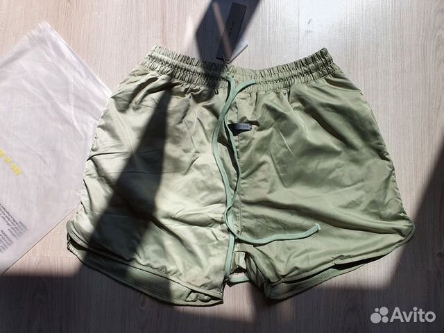 Шорты Fear Of God FOG Essentials зеленые L
