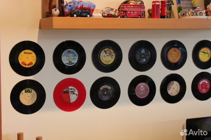 Виниловые пластинки-миньоны для дизайна интерьеров