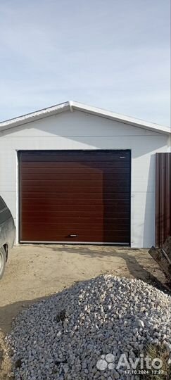 Автоматические гаражные секционные ворота