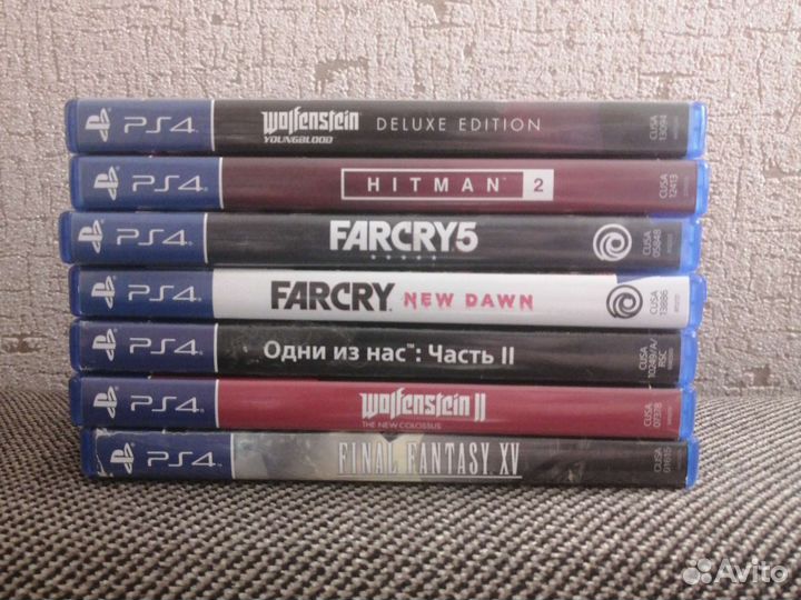 Игры для приставки ps4