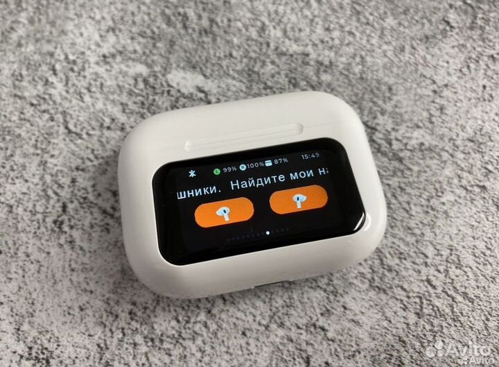 Наушники airpods с дисплеем